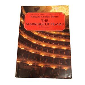 G. Schirmer Opera Score Edition: The Marriage Of Figaro By Mozart Sheet Music